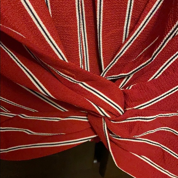 Striped cropped Blouse - Picture 5 of 8